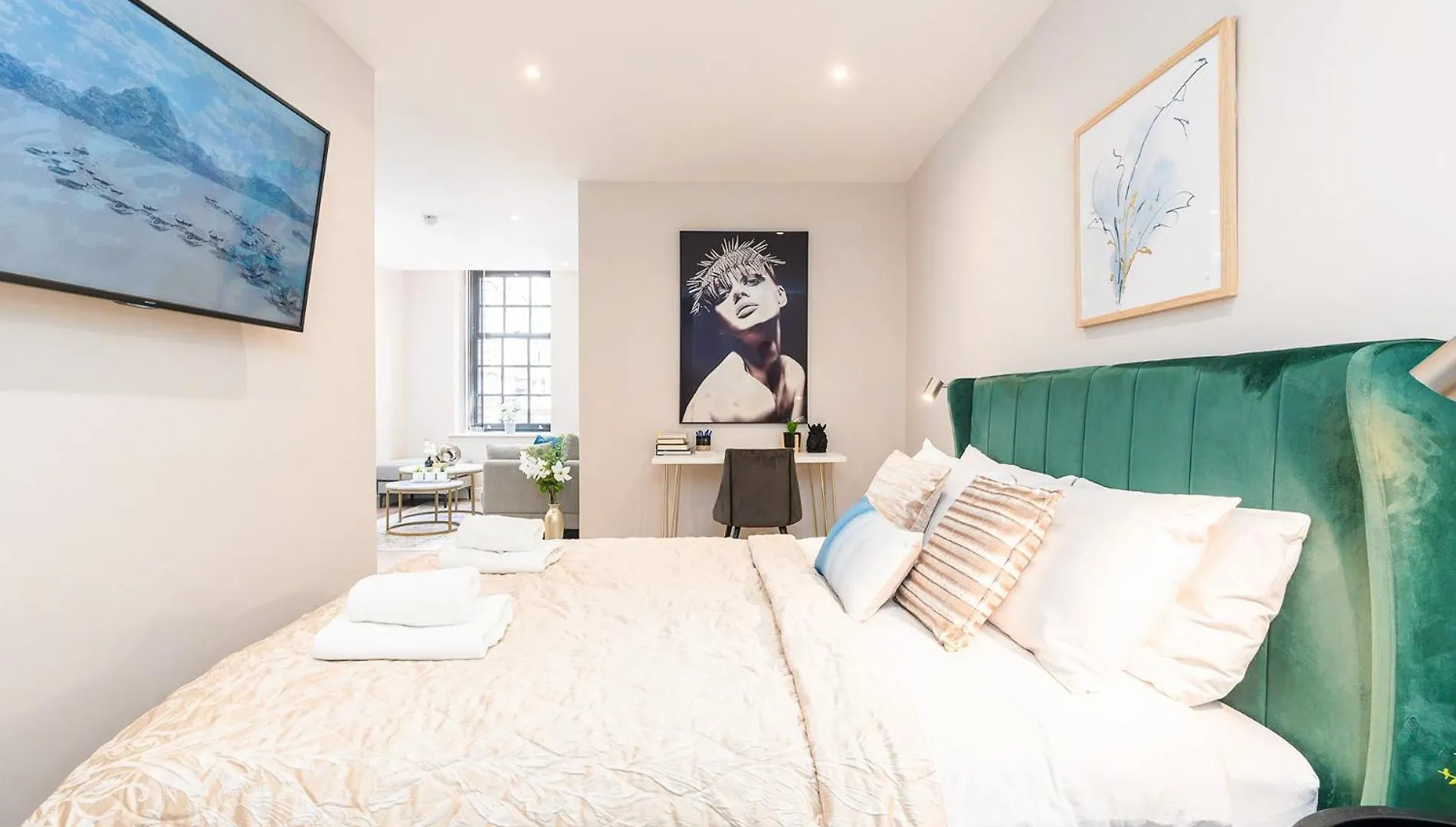Exceptional Apartment & Gorgeous Interior & King Size Bed Leeds  Verenigd Koninkrijk